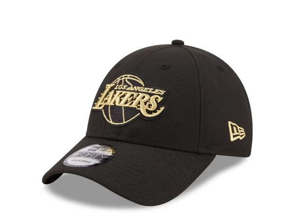New Era Los Angeles Lakers Gold and Black 9Forty Snapback Cap
