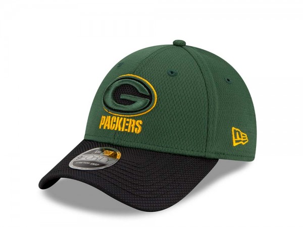New Era Green Bay Packers Road Sideline 9Forty Stretch Snapback Cap