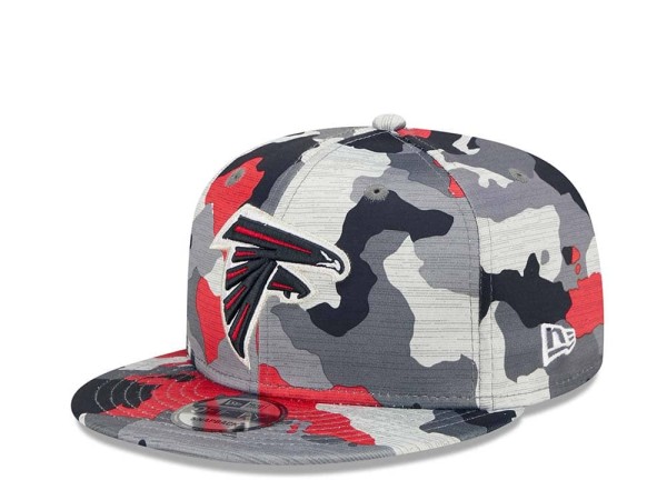 New Era Atlanta Falcons NFL Training Camp 22 Camo 9Fifty Snapback Cap
