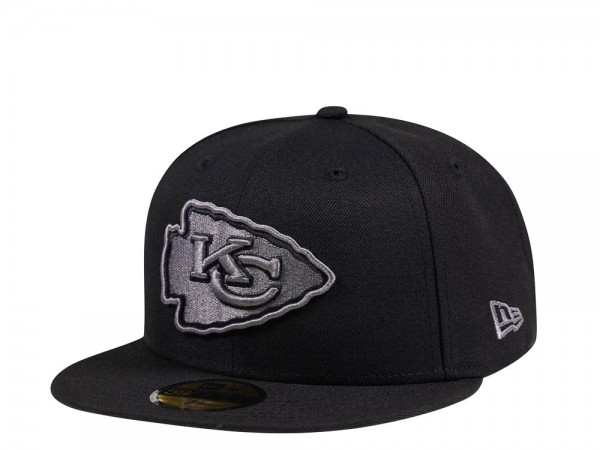 New Era Kansas City Chiefs Dark Gray Edition 59Fifty Fitted Cap