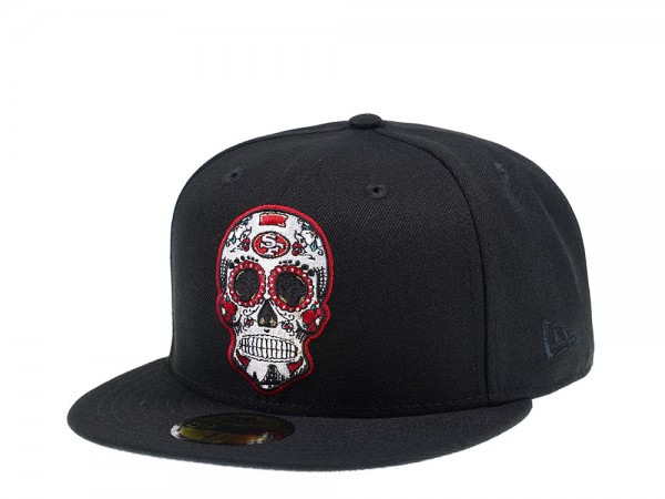 New Era San Francisco 49ers Skull Edition 59Fifty Fitted Cap