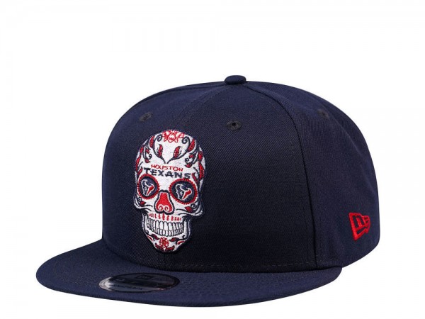 New Era Houston Texans Skull Edition 9Fifty Snapback Cap