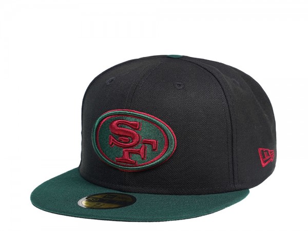 New Era San Francisco 49ers Dark Green 59Fifty Fitted Cap