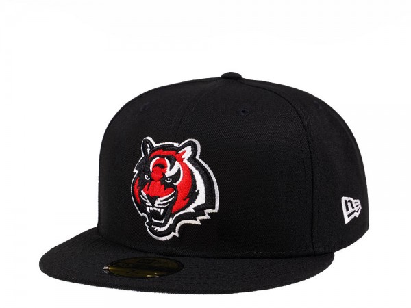 New Era Cincinnati Bengals Alternate Black Crimson Collection 59Fifty Fitted Cap