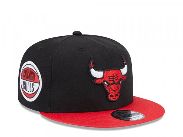 New Era Chicago Bulls Contrast Side Patch Two Tone Edition 9Fifty Snapback Cap