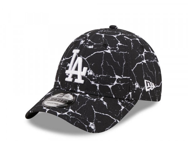 New Era Los Angeles Dodgers Black Marble Edition 9Forty Strapback Cap