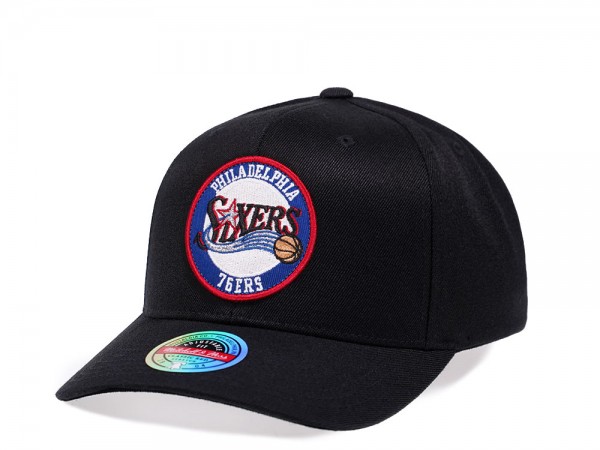 Mitchell & Ness Philadelphia 76ers Alleyoop Red Line Solid Flex Snapback Cap