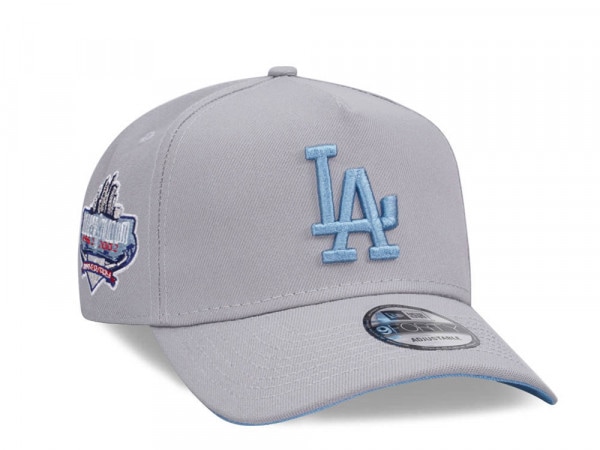 New Era Los Angeles Dodgers 40th Anniversary Gray Edition 9Forty A Frame Snapback Cap