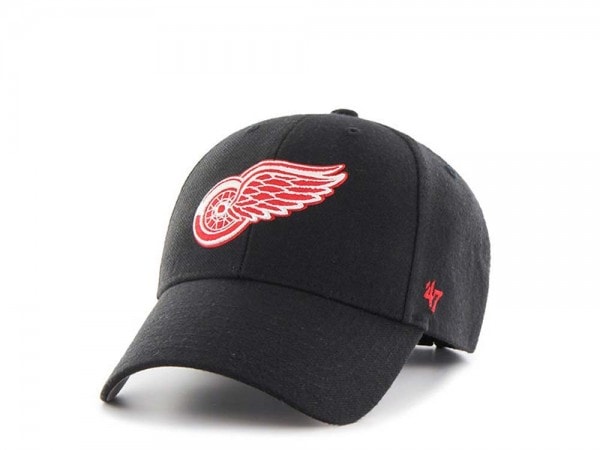 47brand Detroit Red Wings MVP Curved Strapback Cap