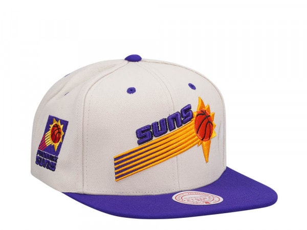 Mitchell & Ness Phoenix Suns Sail Off White Two Tone Snapback Cap