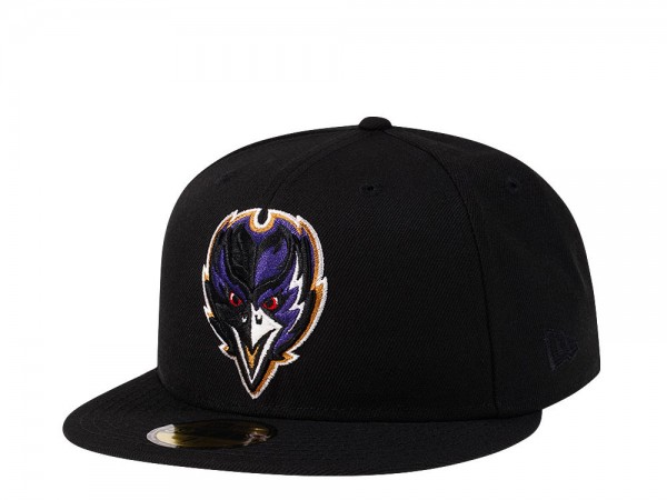 New Era Baltimore Ravens Black and Purple Edition 59Fifty Fitted Cap